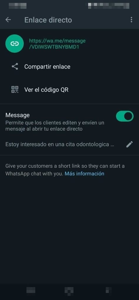 toca el ícono - contacto